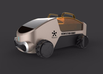 Robot de désinfection portable